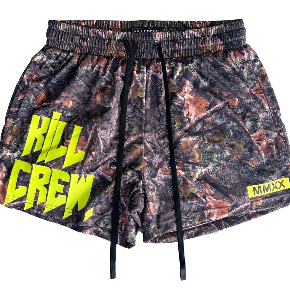 Kill Crew Camo Athletic Shorts 4XL